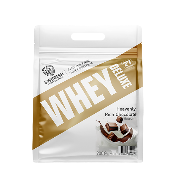 Whey Protein Deluxe 900g | Heavenly Rich chocolate
