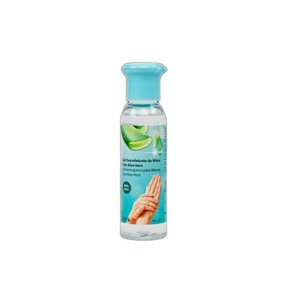 GEL DESINFECTANTE DE MAOS COM ALOE VERA