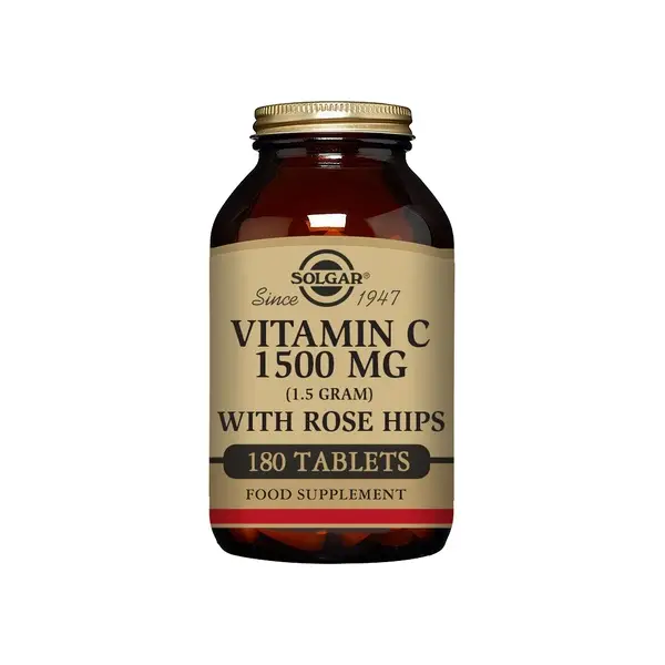 Vitamina C 1500 mg com Frutos de Roseira Brava