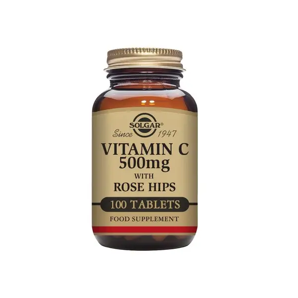 Vitamina C 500 mg com Frutos de Roseira Brava