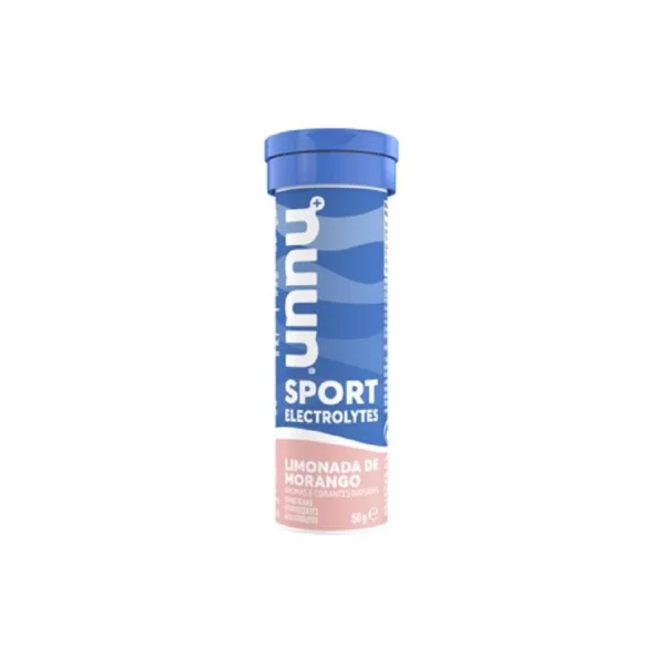 Sport Electrolytes Pastilhas Efervescentes - Limonada De Morango