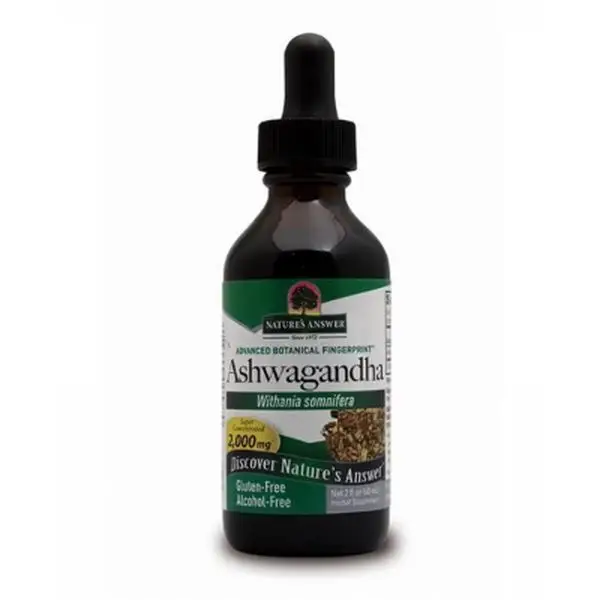 Erva-Moura-Sonífera Raiz Ashwagandha Ext Líq Sem Álcool